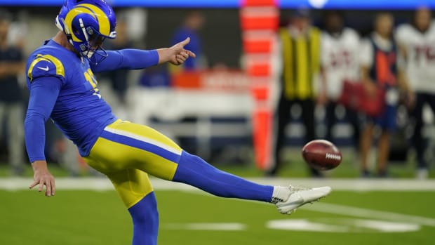Los Angeles Rams’ Punter Riley Dixon
